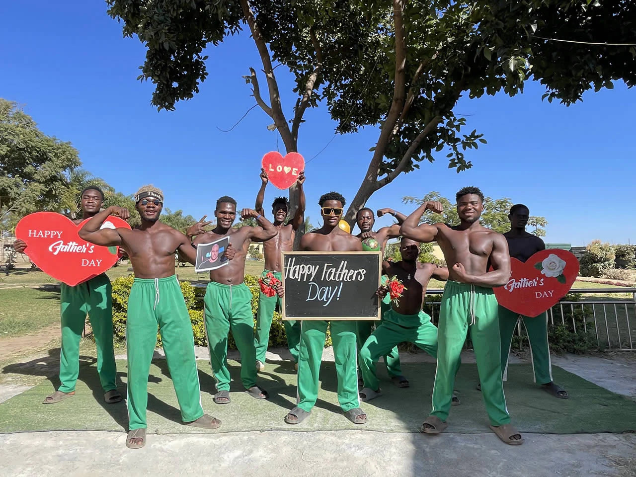 Africa Green Pants Team